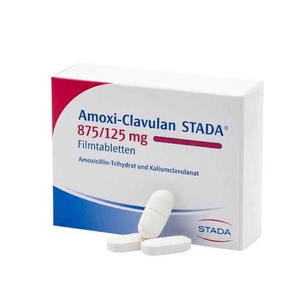 Amoxi-Clavulan Stada 875 mg 125 mg